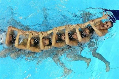 Sync And Giggle Hilarious Snapshots Of Synchronized Swimming • Page 7 Of 25 •