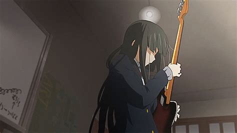 Safebooru 2girls Akiyama Mio Animated Animated  Black Hair K On Kotobuki Tsumugi Multiple