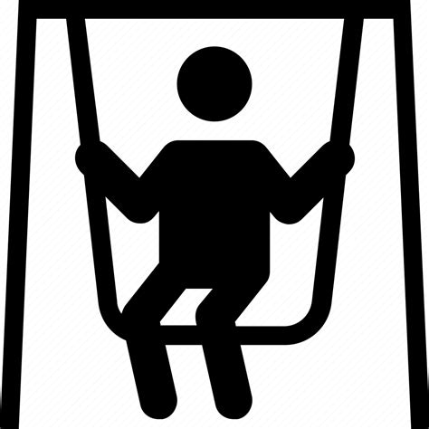 Park Play Swing Swing For Kids Swinging Icon Download On Iconfinder