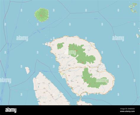 Biliran Province Of Philippines Open Street Map Stock Photo Alamy