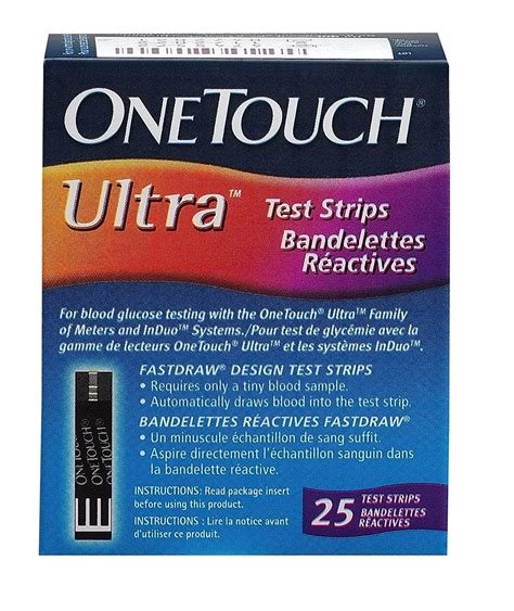 One Touch Ultra 25 Strips Unique Pharmacy