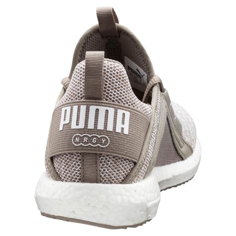 Puma Mega Nrgy Knit Trainer In Grey Excell Sports Uk