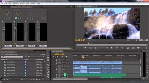 And with the premiere rush app, you can create and edit new projects from any device. Adobe Premiere Pro CC Tutorial | Working With The Audio ...