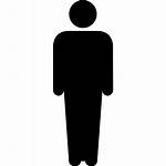 Silhouette Human Icon Icons Male Shape Standing