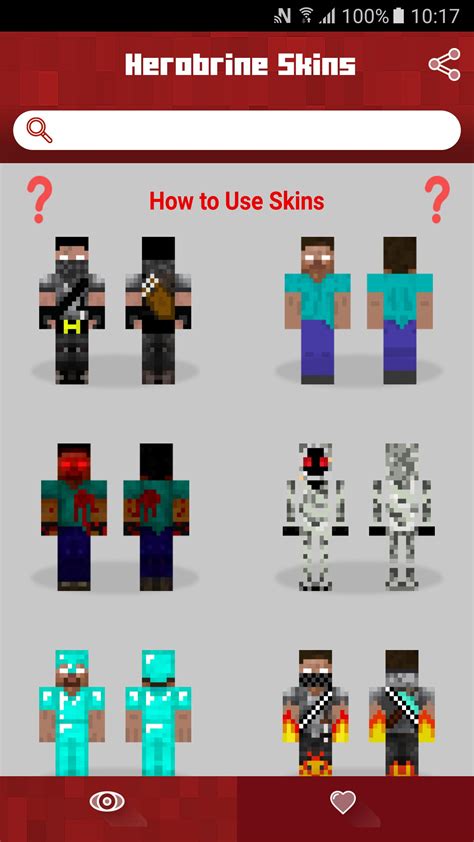 Herobrine Skins For Minecraft For Android Apk Download