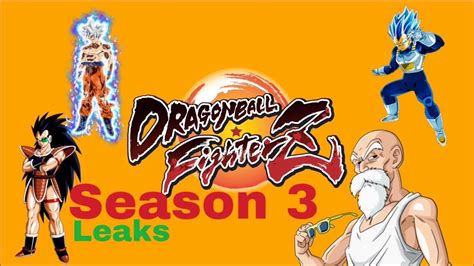 Jul 01, 2021 · dragon ball fighterz: Dragon Ball Fighterz Season 3 Characters