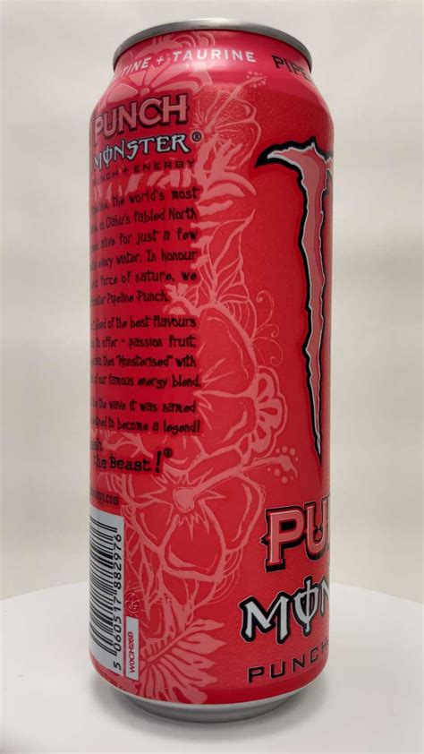 Monster Pipeline Punch Energy Drink Cans Uk