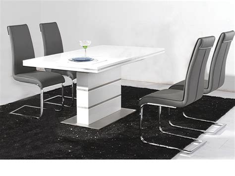Our high gloss dining set collection includes the talisa range, showcasing dining chairs in grey, teal and white, as well as the amosa range, which is perfect for smaller spaces, thanks to the 80cm square dining table. FurnitureInFashion Announce the Launch of Modern High ...