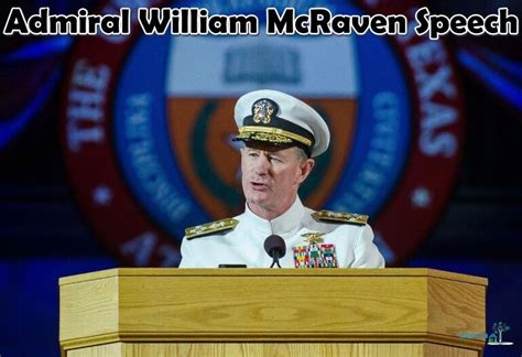 Admiral William Mcraven Speech 10 Lessons For Life Making Your Bed