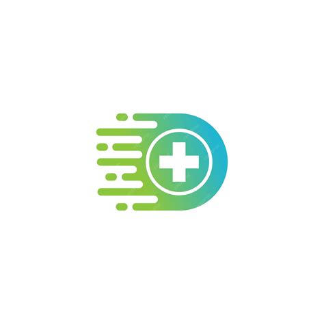 Premium Vector | Medicine delivery logo icon design