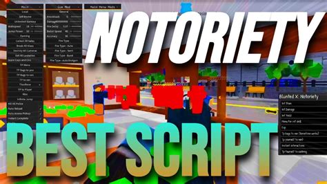 New Notoriety Script Hack Gui Roblox Exploiting Youtube