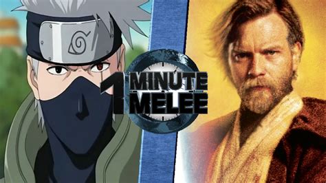Kakashi Hatake Vs Obi Wan Kenobi One Minute Melee Fanon Wiki Fandom