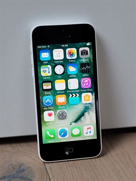 Apple Iphone 5c A1507 8gb Weiß Ohne Simlock Smartphone Handy In