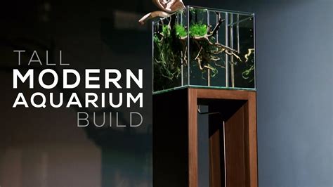 This is a sturdy material and is less prone to water damage. Modern Aquarium Build - DIY Aquarium Stand Design Ideas ...