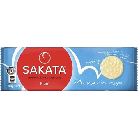 Buy Bulk Sakata Original Rice Crackers 100g 230 Each X 12 Units