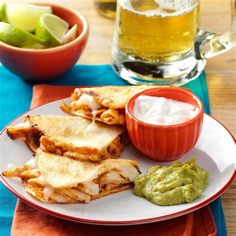 The introduction of this recipe was edited on july 31, 2021 to provide more information. Chicken Quesadillas Recipe | Taste of Home