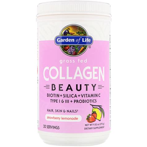 Garden of life collagen beauty. Garden of Life, Grass Fed Collagen Beauty, Strawberry ...