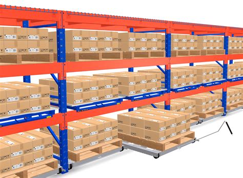 Roll Out Pallet Shelves Speed Up Production Rack Systems Inc