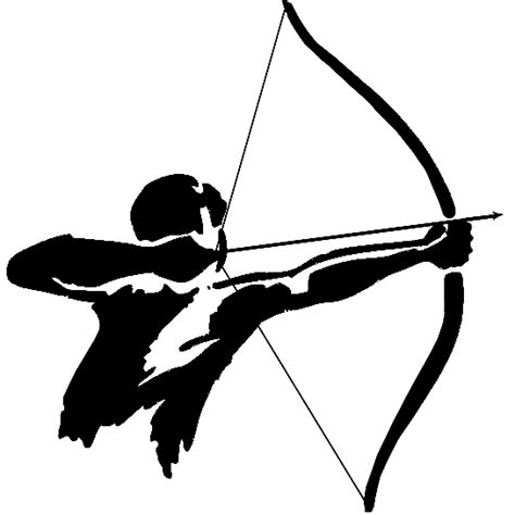 Archery Tag Bow And Arrow Hunting Clip Art Archer Png Download 545