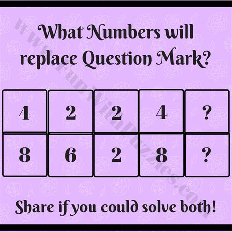 Tricky Maths Mind Game Brain Teasers With Answers And