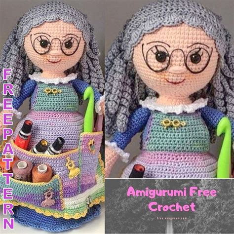 Amigurumi Super Grandma Free Crochet Pattern Amigurumi Crochet