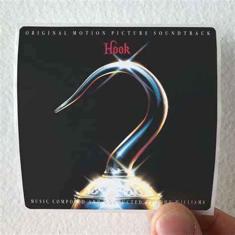 John Williams Hook Original Motion Picture Soundtrack Album Cover Sticker
