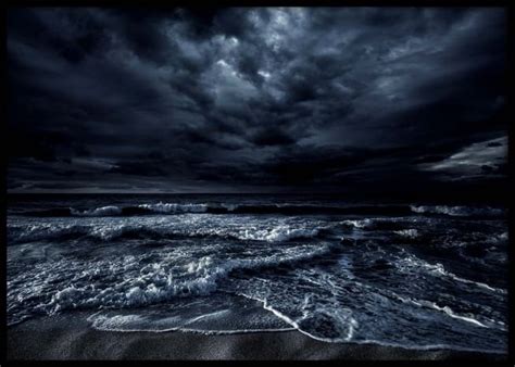 Stormy Ocean Poster