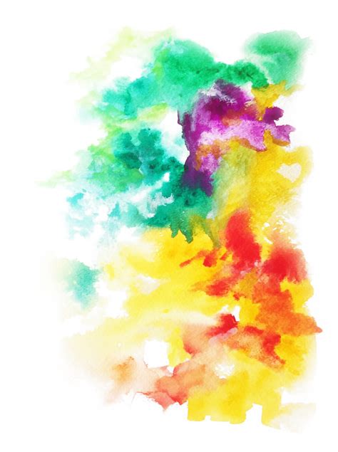 Abstract Watercolor Splatter Background Water Color Png Clipart