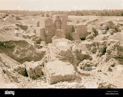 Iraq Babylon The Great Various Views Of The Crumbling Ruins