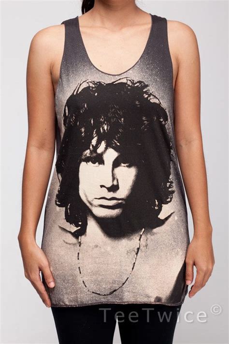 Jim Morrison Shirt The Doors Classic Rock Shirts Women Tank Top Black