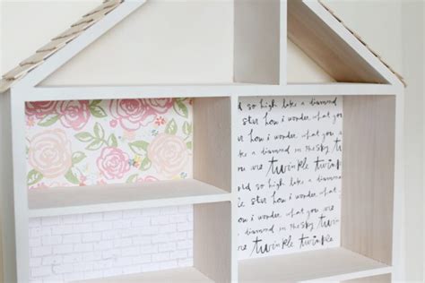 Diy Dollhouse Part 2 How To Wallpaper A Dollhouse Like A Pro This Is