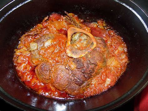 Recette de Jarret de boeuf à la tomate au four