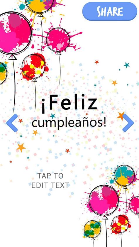 Tarjetas De Feliz Cumpleaños En Español For Android Apk Download