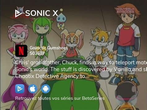 Regarder Sonic X Saison 3 épisode 7 En Streaming Complet Vostfr Vf Vo