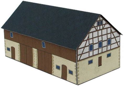 Auf eurer modelleisenbahn stehen sicherlich backsteinhäuser mit. Bastelbogen Haus Zum Ausdrucken