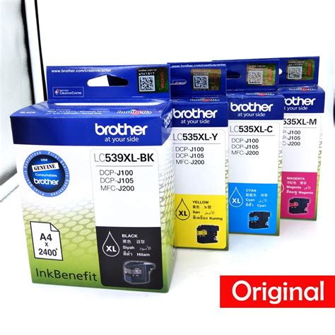 Following are the simple instructions for printer brother dcp j100 using these steps to set up your brother printer. Official Brother DCP-J100 /DCP-J105 /MFC-J200/LC-539XL/LC ...