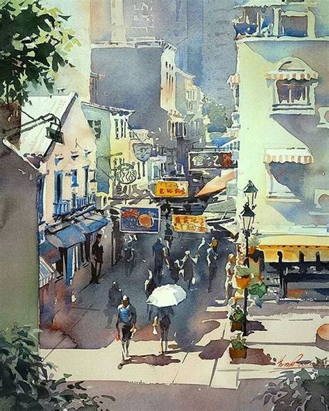Artist Kwan Yeuk Pang Shows The Beauty Of Cities Around The World With