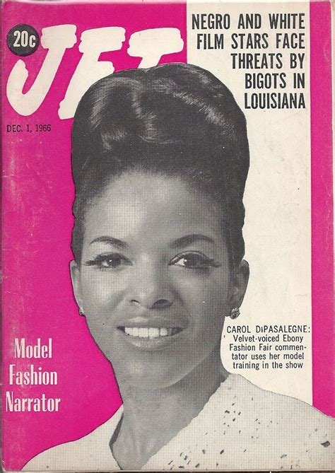 Dec 1 1966 Jet Magazine Vol31 8 Carol Dipasalegne Jet Magazine