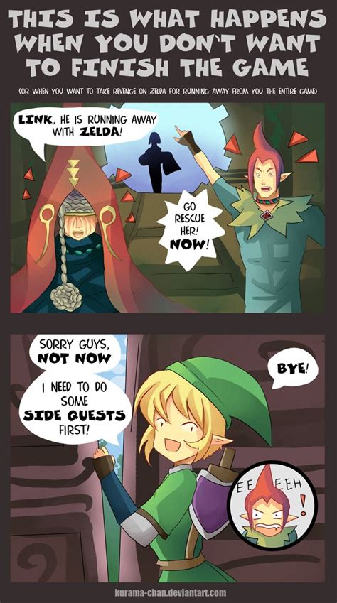 Zelda By Kurama Chan On Deviantart Legend Of Zelda Memes Legend Of