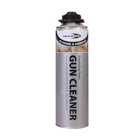 The glue on it is. Bond It CL/FLUID FOR EXPANDING FOAM GUN 500ml - Bond It Shop