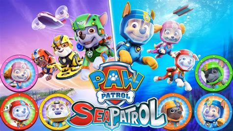 Paw Patrol Sea Patrol La Patrulla Canina Despega Por Aire Y Mar App