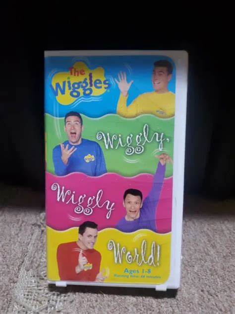 The Wiggles Wiggly Wiggly World Vhs 2001 Tim Finn From Crowded
