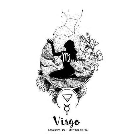 62 Gorgeous Virgo Tattoos And Meaning 2021 Virgo Tattoo Designs