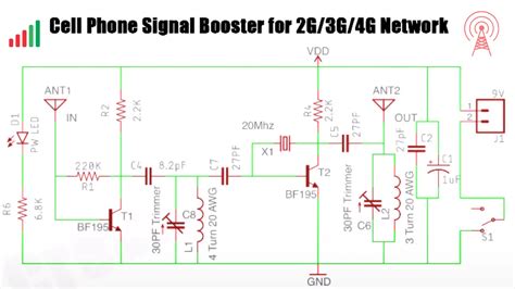 Cell Phone Signal Booster Full Details Circuit Diagram Download