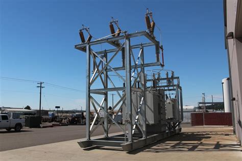 Skid Mounted Portable Substation With The Following Major Components