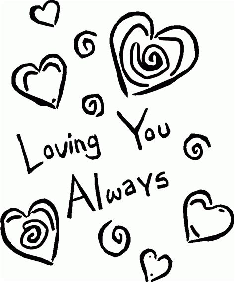 Free Coloring Pages That Say I Love You Download Free Coloring Pages