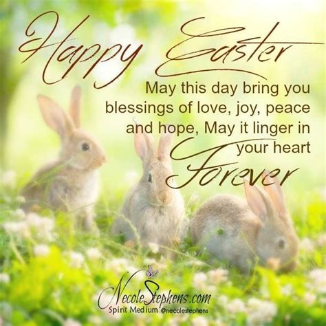 Easter Blessings Spring Bunnies Happy Easter Pictures Happy Easter