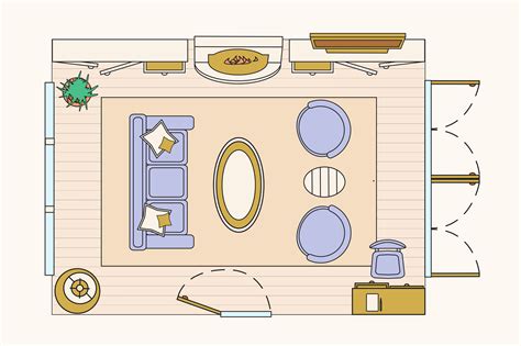 Living Room Floor Plan With Furniture | Floor Roma