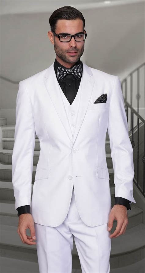This stylish collection also includes wedding linen suits, wedding blazer, formal shoes, classic cufflinks and silk boutonnieres. White Suits| White Suit for Men