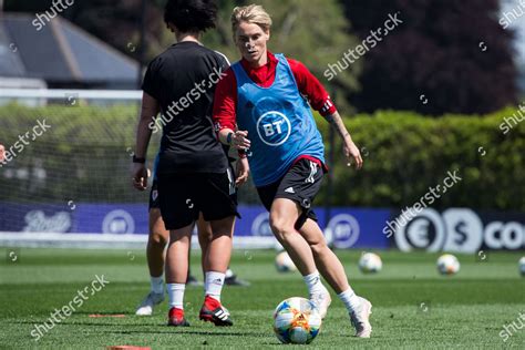 Jessica Fishlock Trains Wales Team They Editorial Stock Photo Stock
